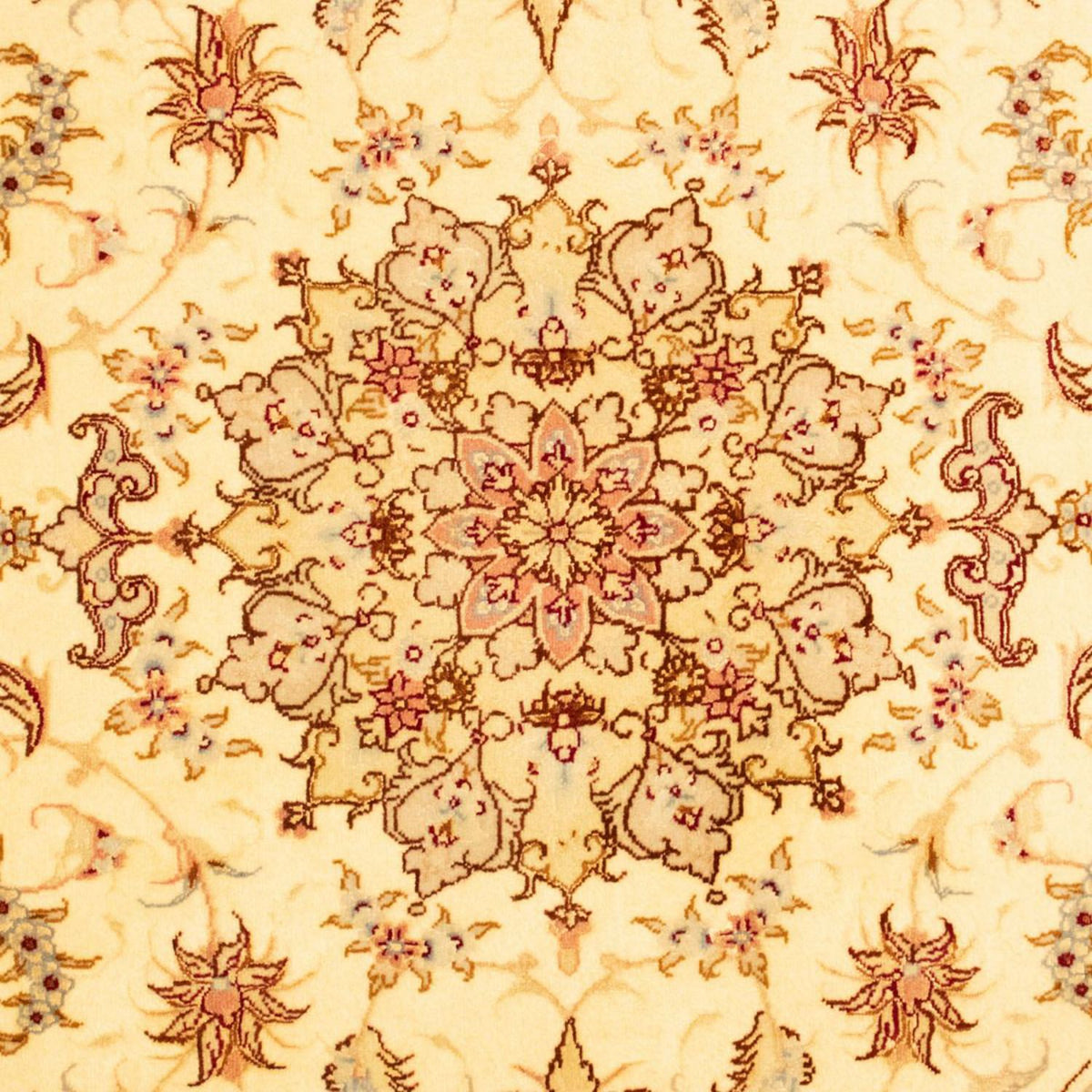 Perzisch tapijt - Tabriz - Royal - 154 x 102 cm - beige