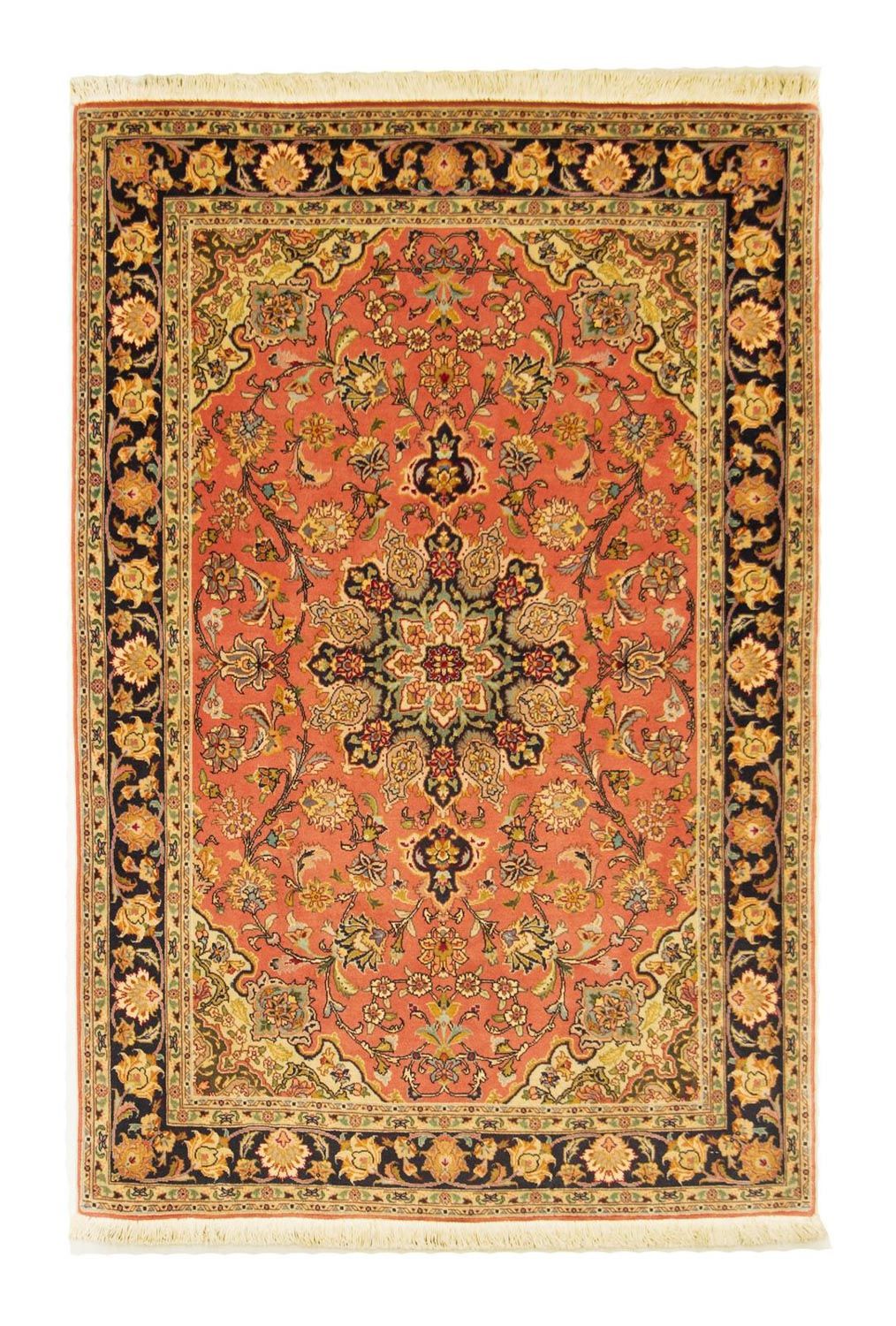 Perzisch tapijt - Tabriz - Royal - 150 x 102 cm - rood
