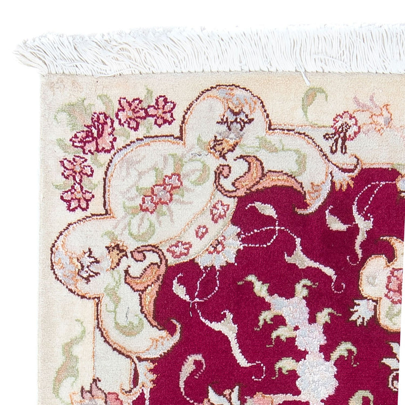 Perzisch tapijt - Tabriz - Royal - 98 x 58 cm - donkerrood