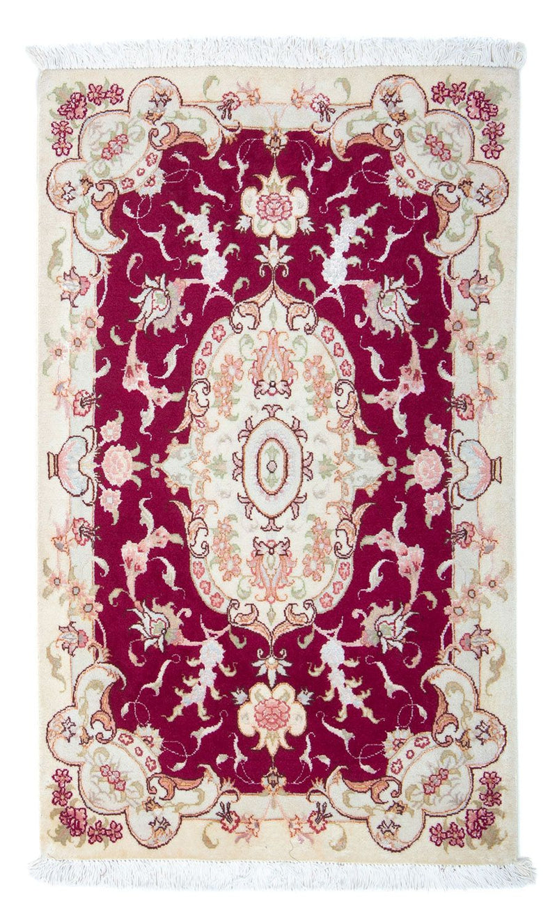 Perzisch tapijt - Tabriz - Royal - 96 x 59 cm - donkerrood