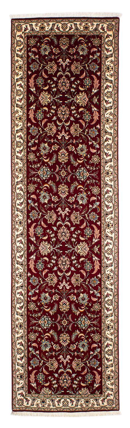 Loper Perzisch tapijt - Tabriz - Royal - 295 x 77 cm - donkerrood