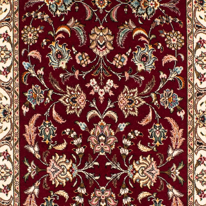 Loper Perzisch tapijt - Tabriz - Royal - 295 x 77 cm - donkerrood