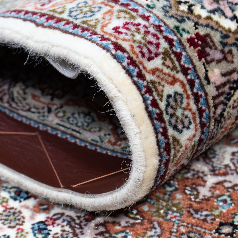 Loper Perzisch tapijt - Tabriz - 405 x 83 cm - veelkleurig