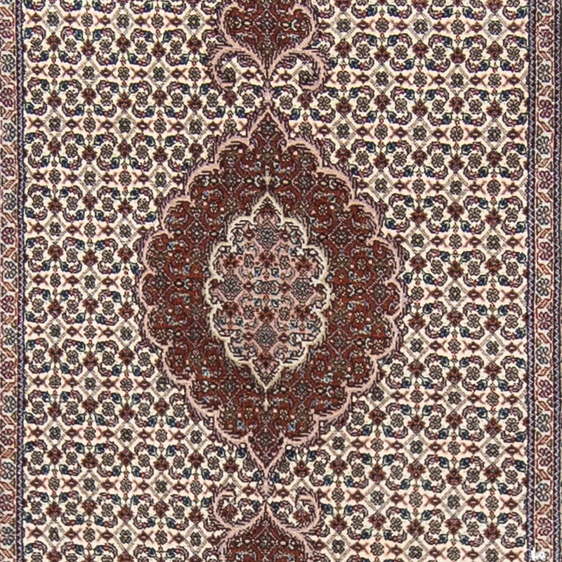 Loper Perzisch tapijt - Tabriz - 402 x 82 cm - veelkleurig