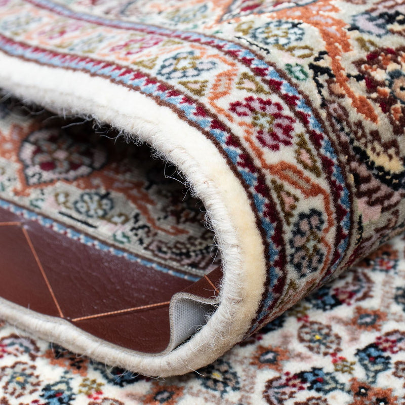 Loper Perzisch tapijt - Tabriz - 402 x 82 cm - veelkleurig