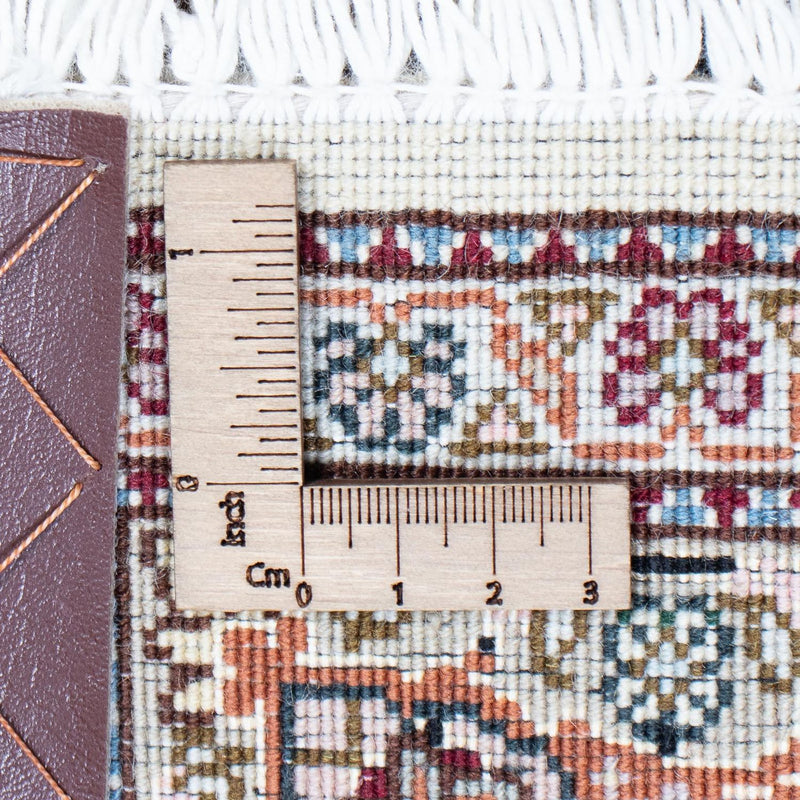 Loper Perzisch tapijt - Tabriz - 402 x 82 cm - veelkleurig