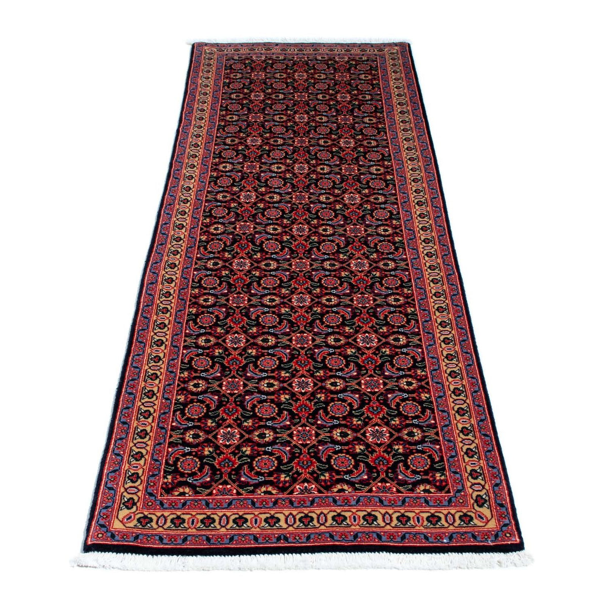 Loper Perzisch tapijt - Tabriz - 203 x 63 cm - roest