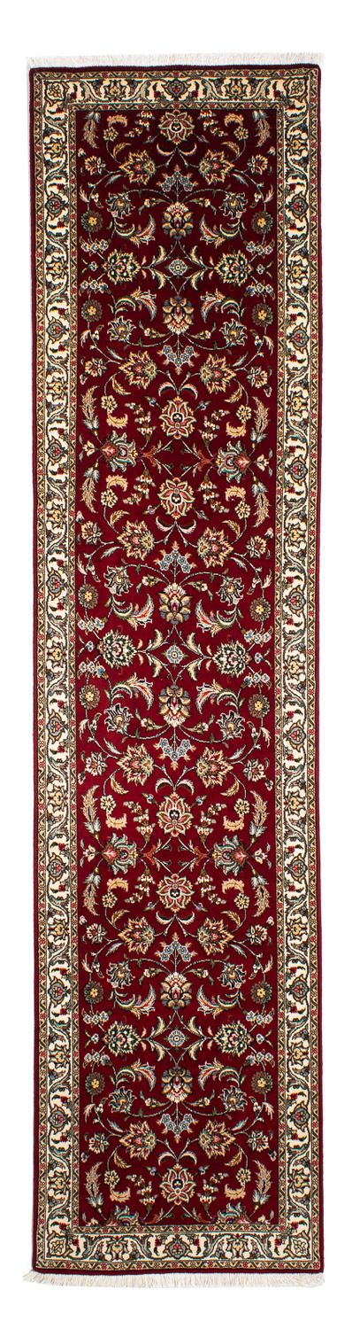 Loper Perzisch tapijt - Tabriz - Royal - 316 x 75 cm - donkerrood