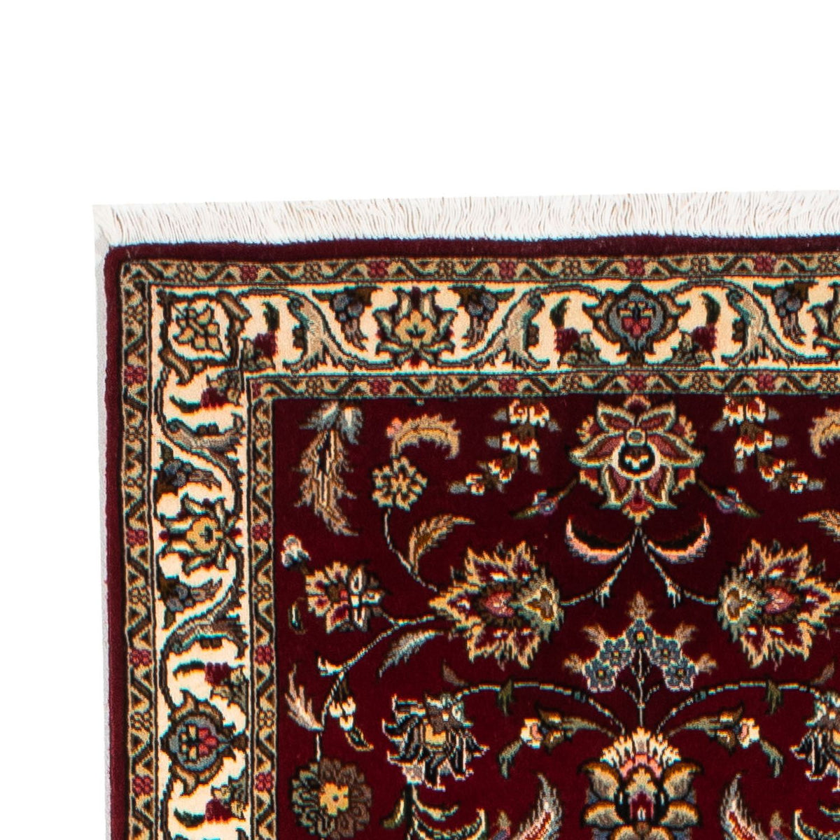 Loper Perzisch tapijt - Tabriz - Royal - 316 x 75 cm - donkerrood