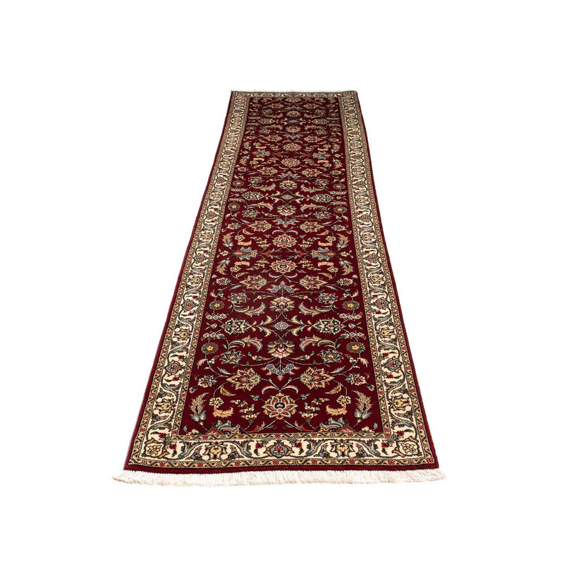 Loper Perzisch tapijt - Tabriz - Royal - 316 x 75 cm - donkerrood