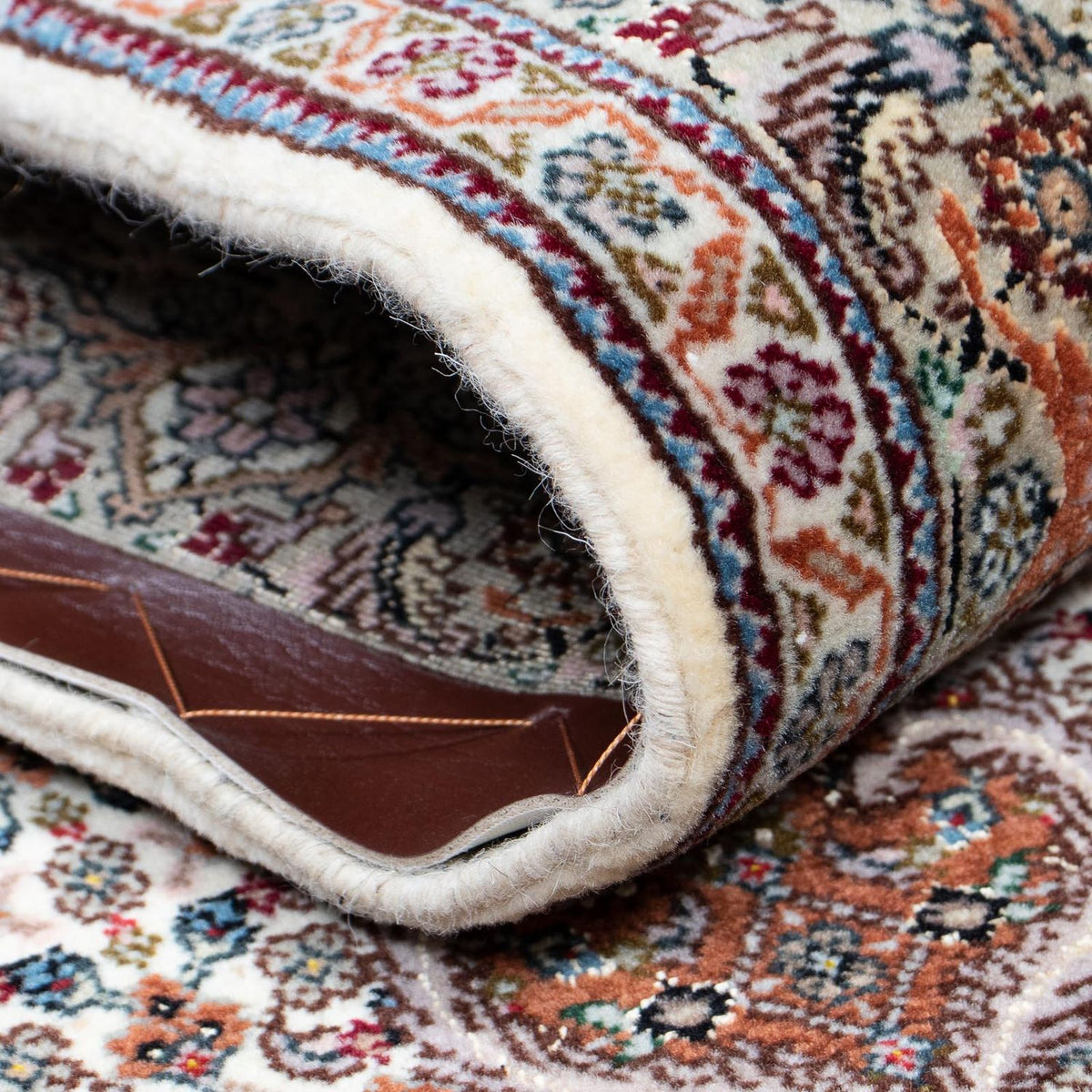 Loper Perzisch tapijt - Tabriz - 401 x 84 cm - veelkleurig