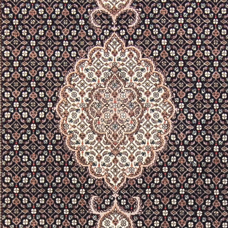 Loper Perzisch tapijt - Tabriz - 389 x 83 cm - veelkleurig