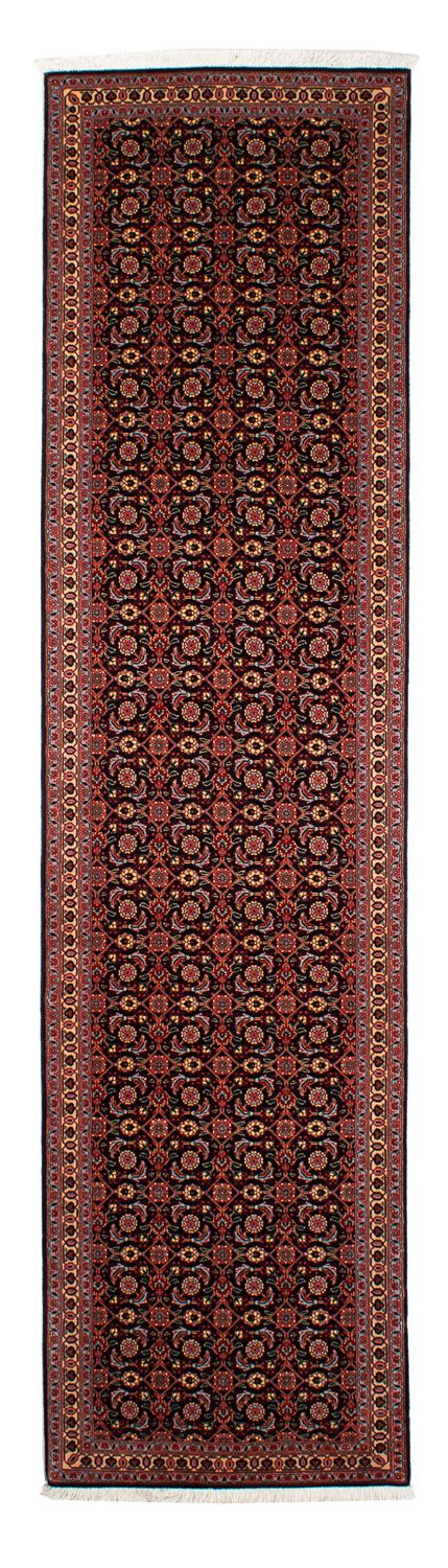 Loper Perzisch tapijt - Tabriz - 293 x 74 cm - bruin