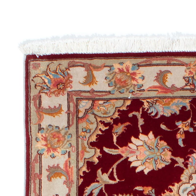 Loper Perzisch tapijt - Tabriz - Royal - 208 x 80 cm - donkerrood
