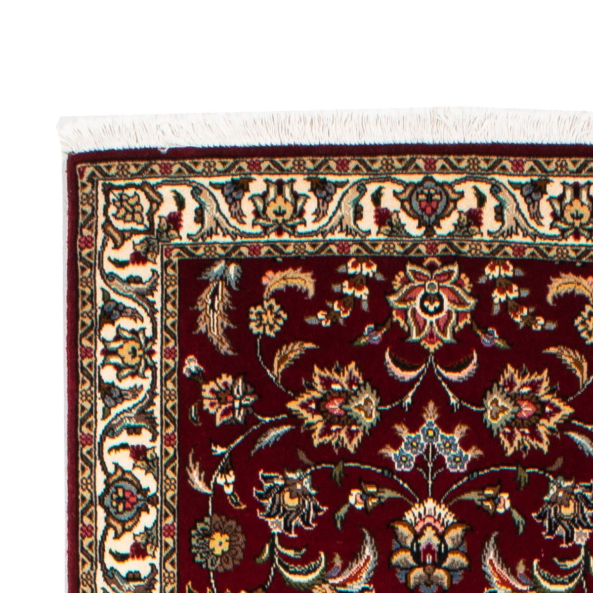 Loper Perzisch tapijt - Tabriz - Royal - 312 x 77 cm - donkerrood