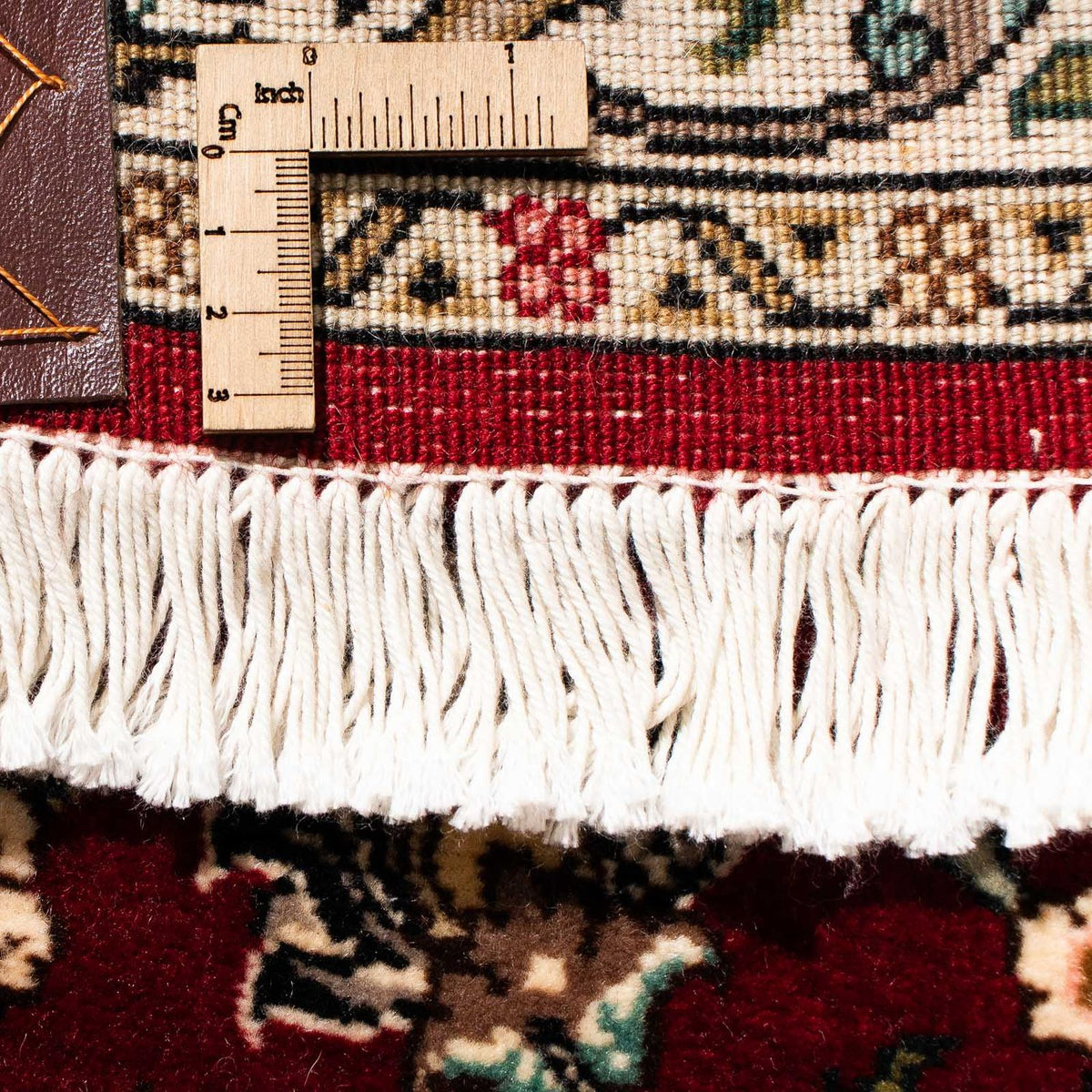 Loper Perzisch tapijt - Tabriz - Royal - 312 x 77 cm - donkerrood