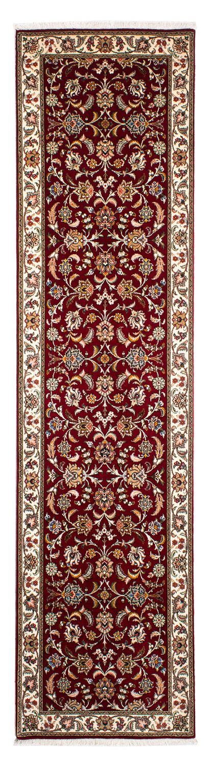 Loper Perzisch tapijt - Tabriz - Royal - 322 x 85 cm - donkerrood