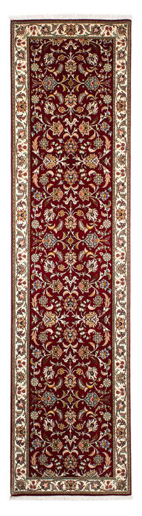 Loper Perzisch tapijt - Tabriz - Royal - 322 x 85 cm - donkerrood