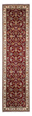 Loper Perzisch tapijt - Tabriz - Royal - 322 x 85 cm - donkerrood