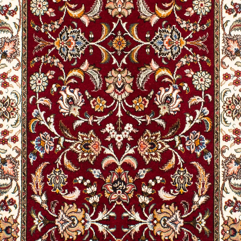 Loper Perzisch tapijt - Tabriz - Royal - 322 x 85 cm - donkerrood
