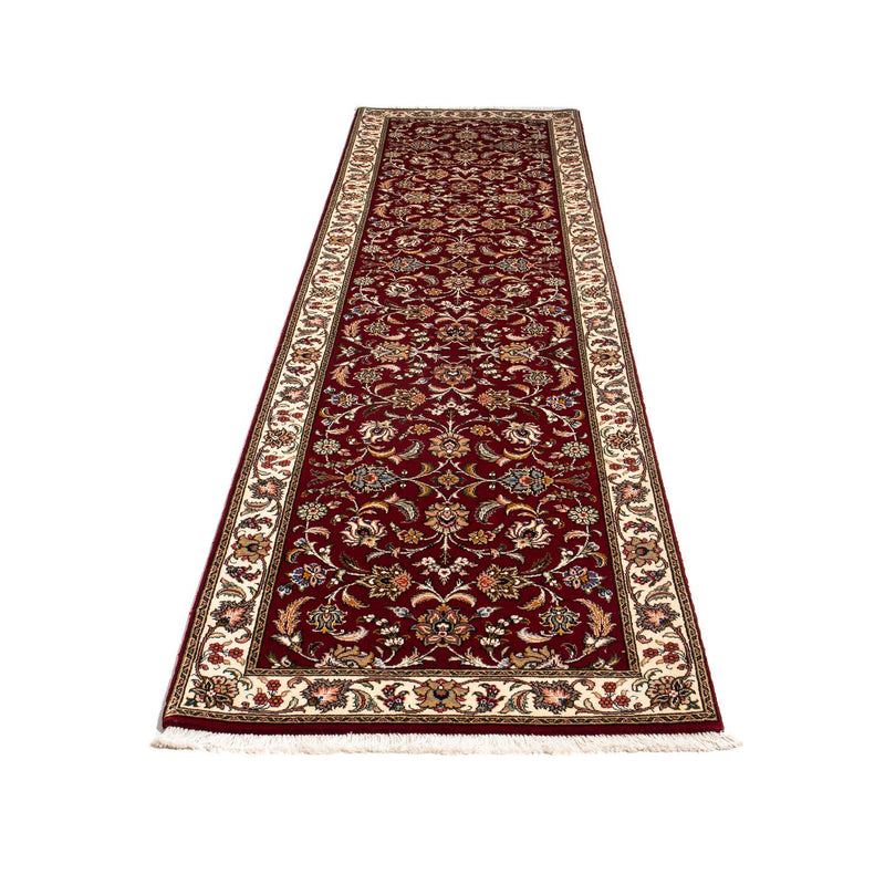 Loper Perzisch tapijt - Tabriz - Royal - 322 x 85 cm - donkerrood