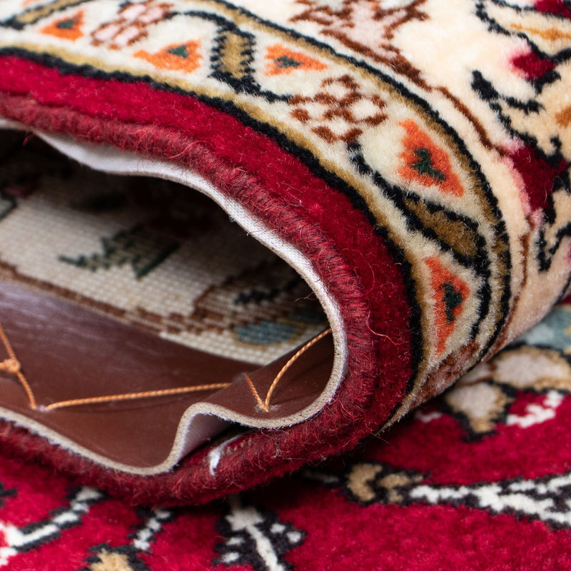 Loper Perzisch tapijt - Tabriz - Royal - 390 x 87 cm - donkerrood