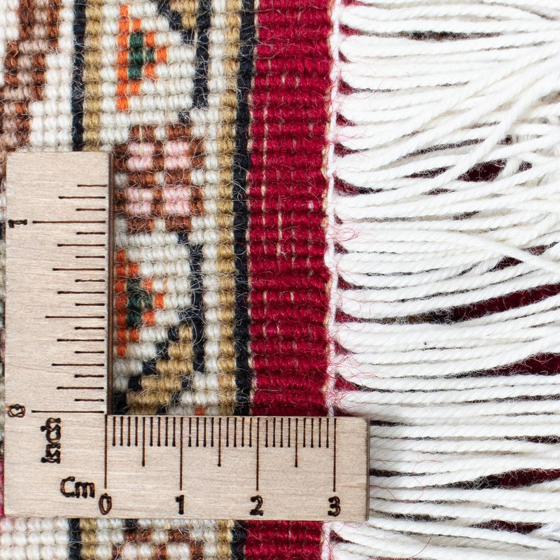 Loper Perzisch tapijt - Tabriz - Royal - 390 x 87 cm - donkerrood