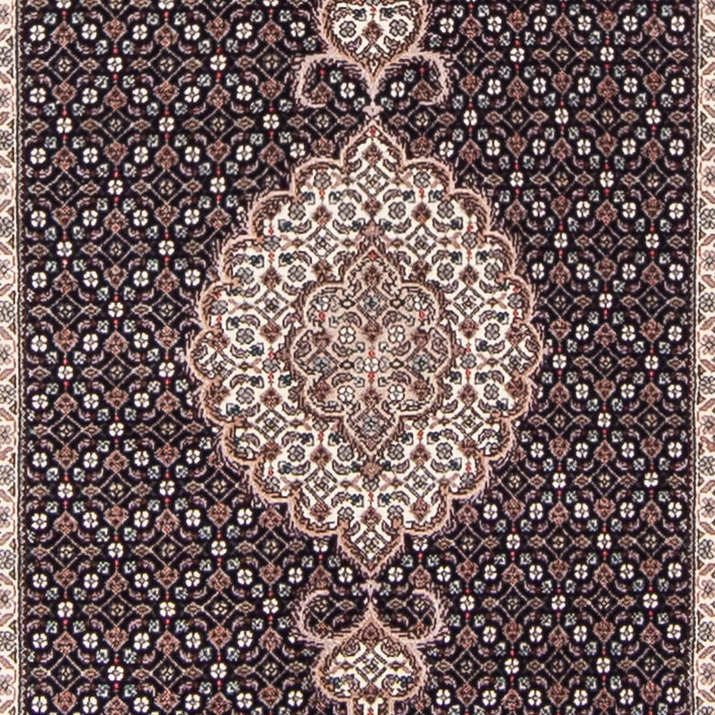 Loper Perzisch tapijt - Tabriz - 387 x 82 cm - veelkleurig