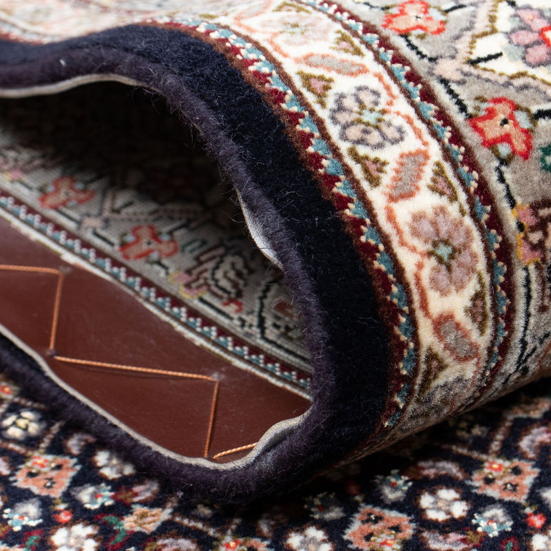 Loper Perzisch tapijt - Tabriz - 387 x 82 cm - veelkleurig