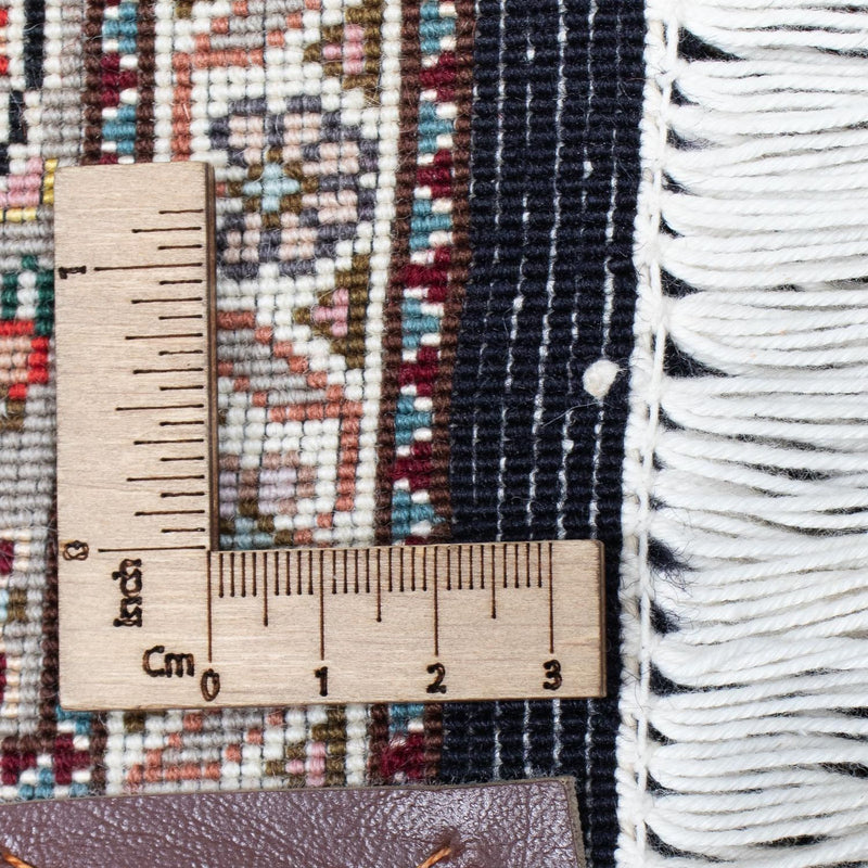 Loper Perzisch tapijt - Tabriz - 387 x 82 cm - veelkleurig