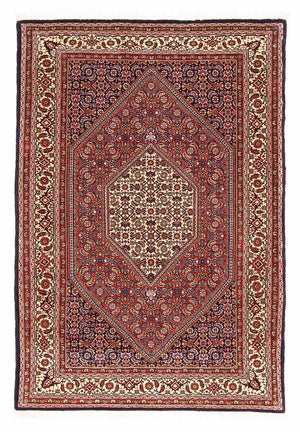 Perzisch tapijt - Bijar - 168 x 108 cm - donkerblauw