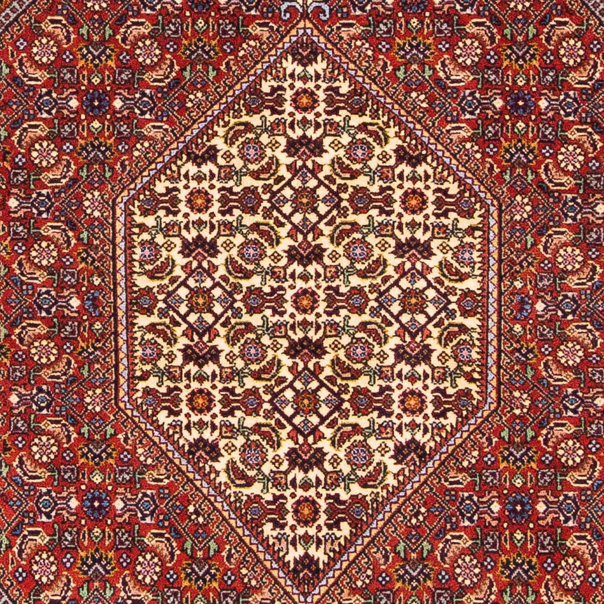 Perzisch tapijt - Bijar - 168 x 108 cm - donkerblauw