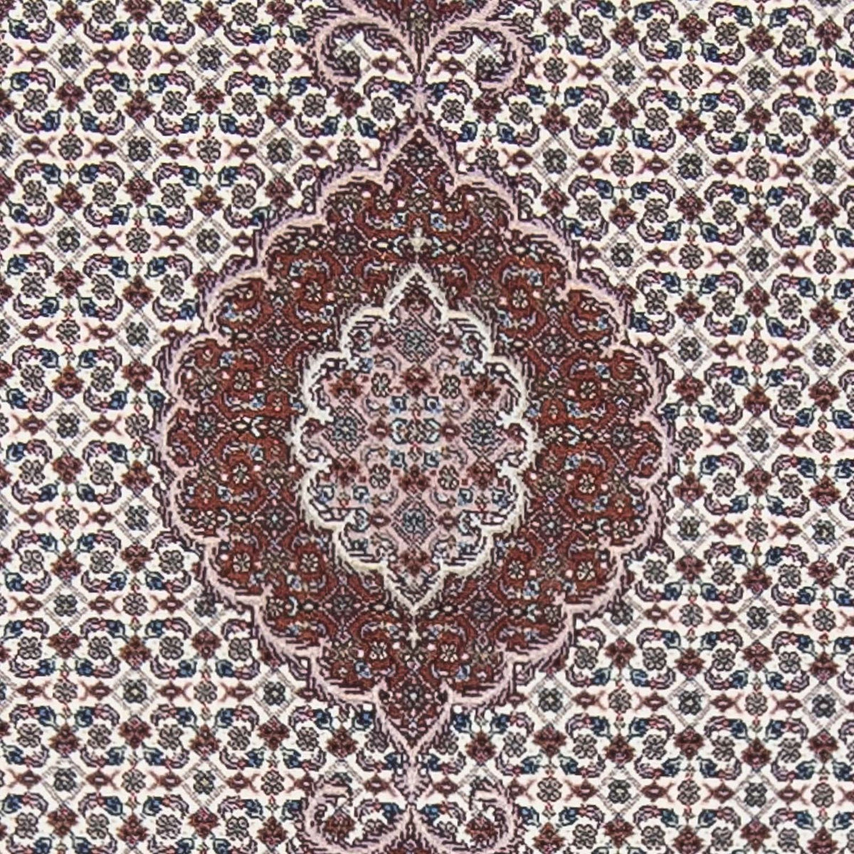 Loper Perzisch tapijt - Tabriz - 405 x 83 cm - veelkleurig