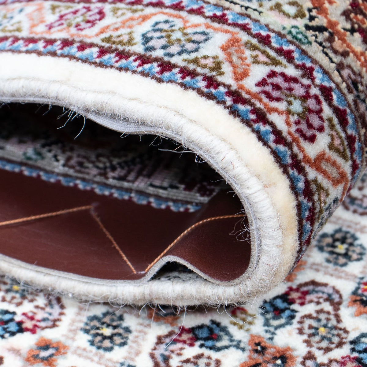 Loper Perzisch tapijt - Tabriz - 405 x 83 cm - veelkleurig