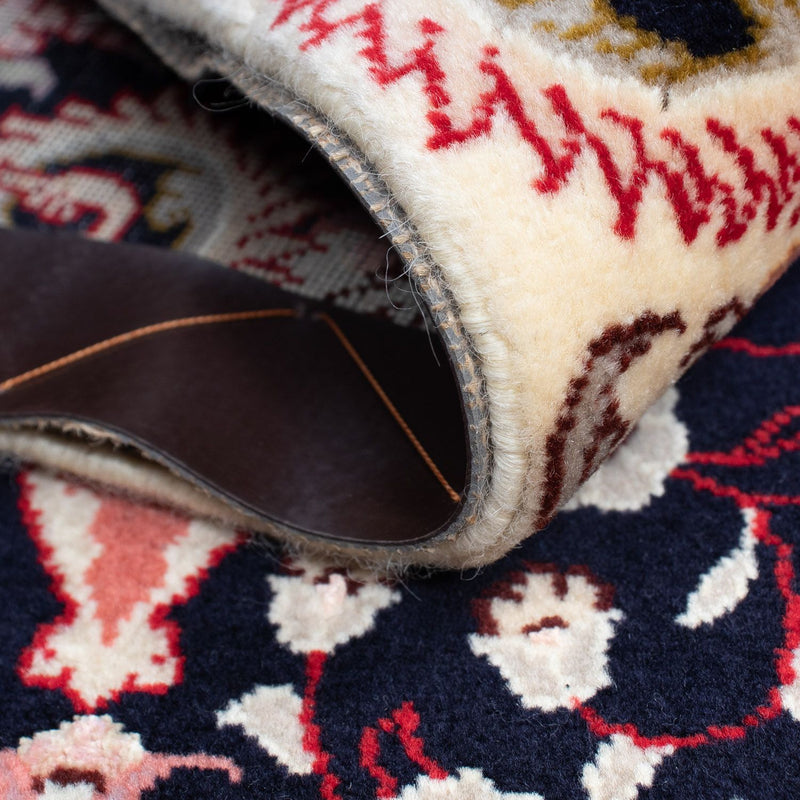 Perzisch tapijt - Tabriz - Royal - 92 x 61 cm - donkerblauw