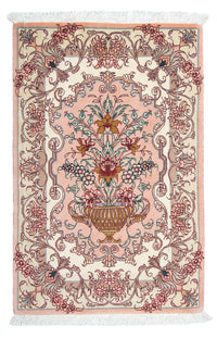 Perzisch tapijt - Tabriz - Royal - 92 x 59 cm - licht rood