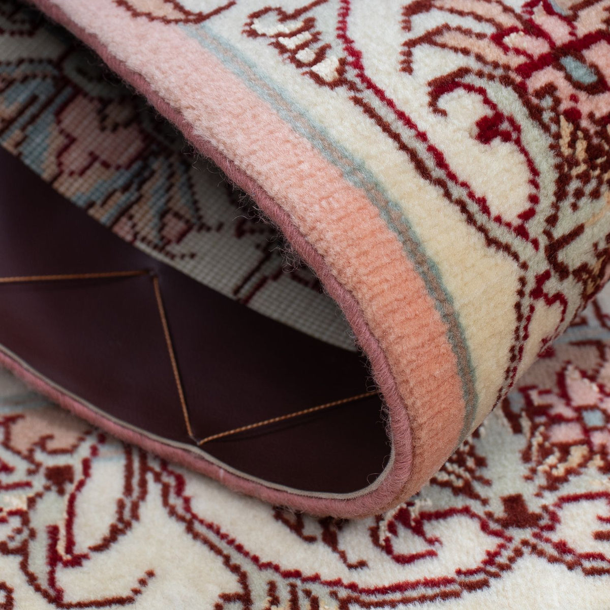 Perzisch tapijt - Tabriz - Royal - 92 x 59 cm - licht rood