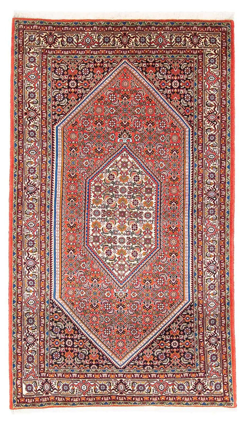 Loper Perzisch tapijt - Bijar - 182 x 106 cm - rood