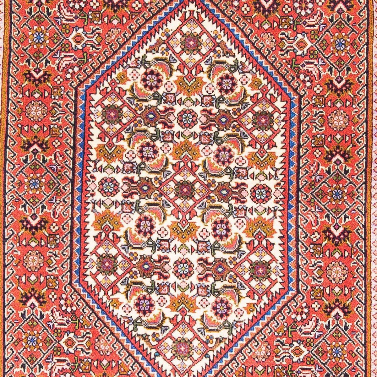 Loper Perzisch tapijt - Bijar - 182 x 106 cm - rood