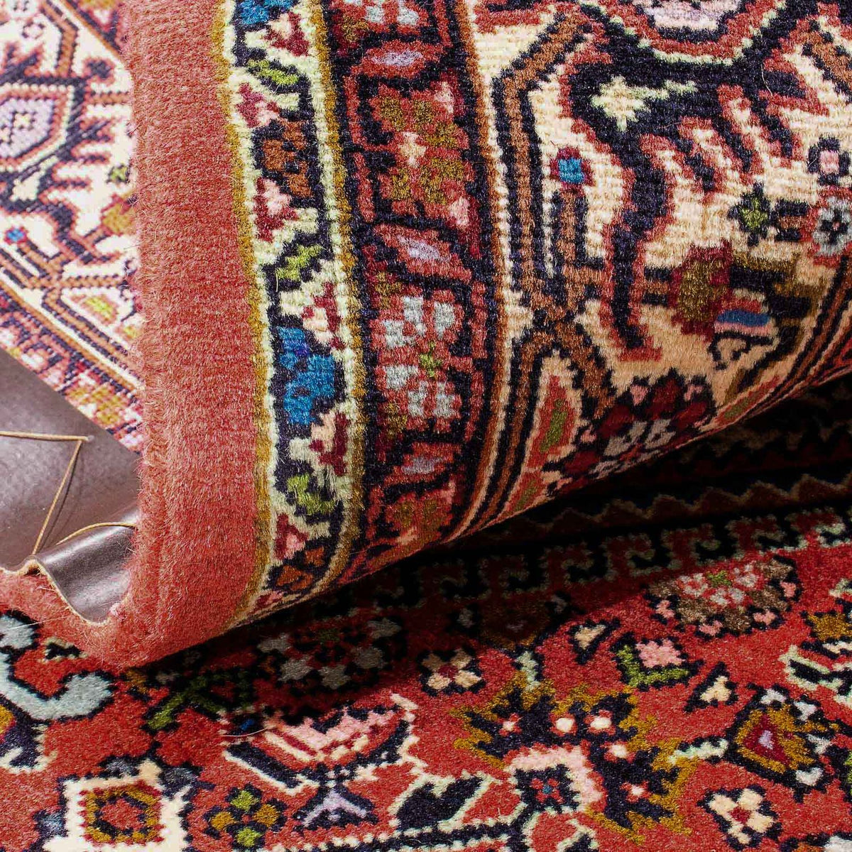 Loper Perzisch tapijt - Bijar - 182 x 106 cm - rood