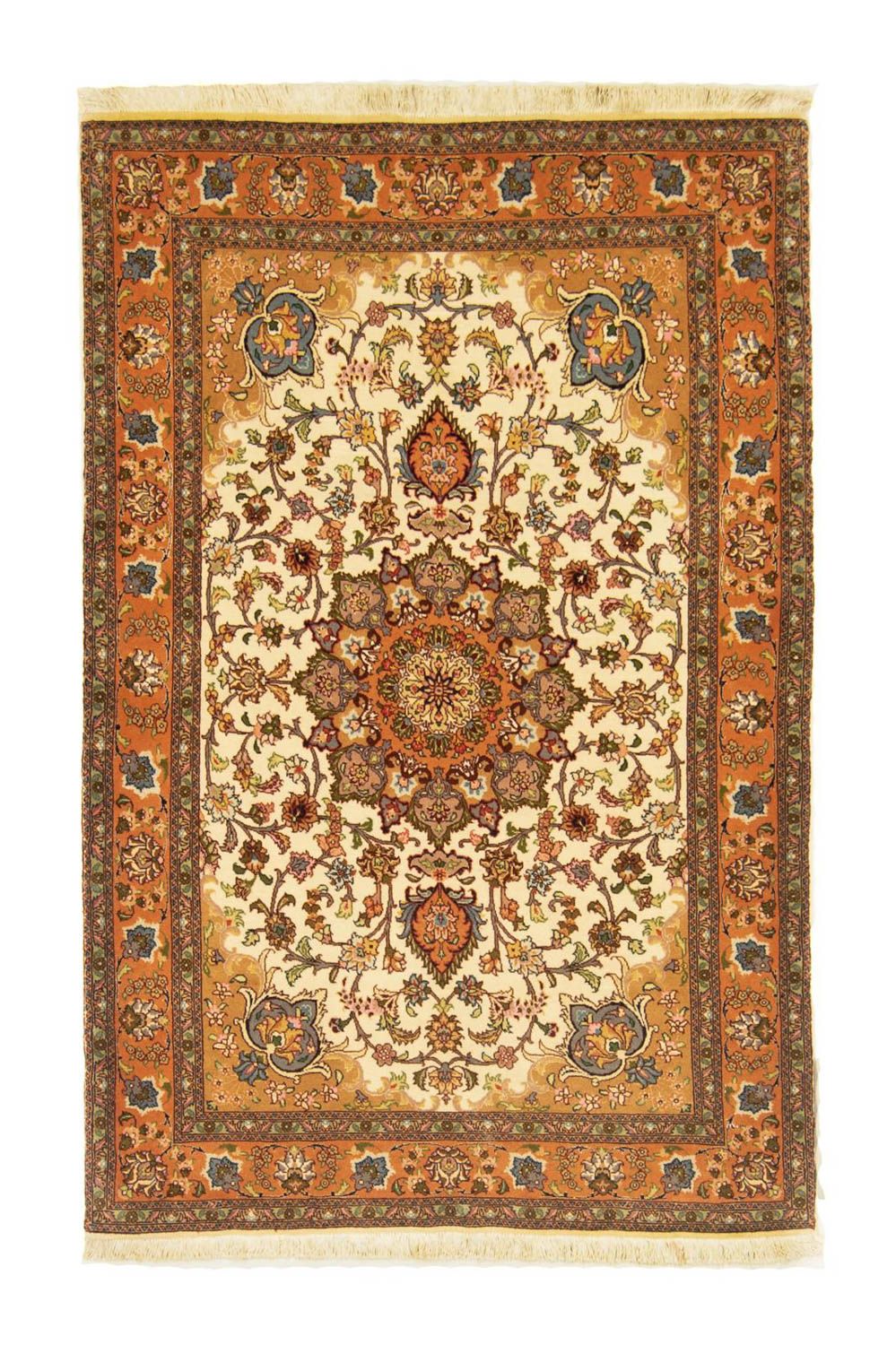 Perzisch tapijt - Tabriz - Royal - 158 x 102 cm - beige