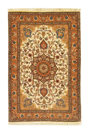 Perzisch tapijt - Tabriz - Royal - 158 x 102 cm - beige