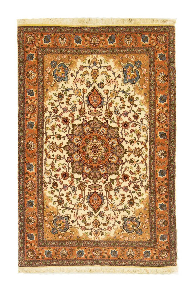 Perzisch tapijt - Tabriz - Royal - 158 x 102 cm - beige