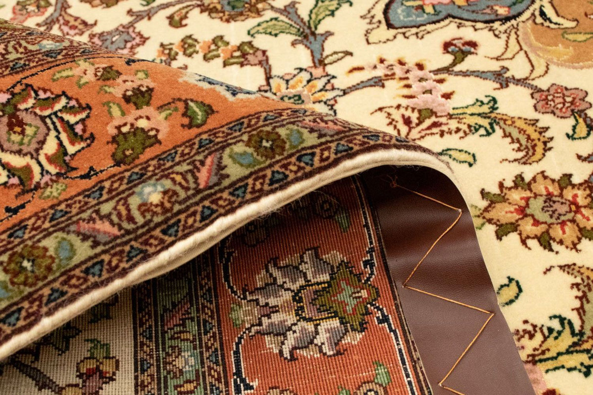 Perzisch tapijt - Tabriz - Royal - 158 x 102 cm - beige