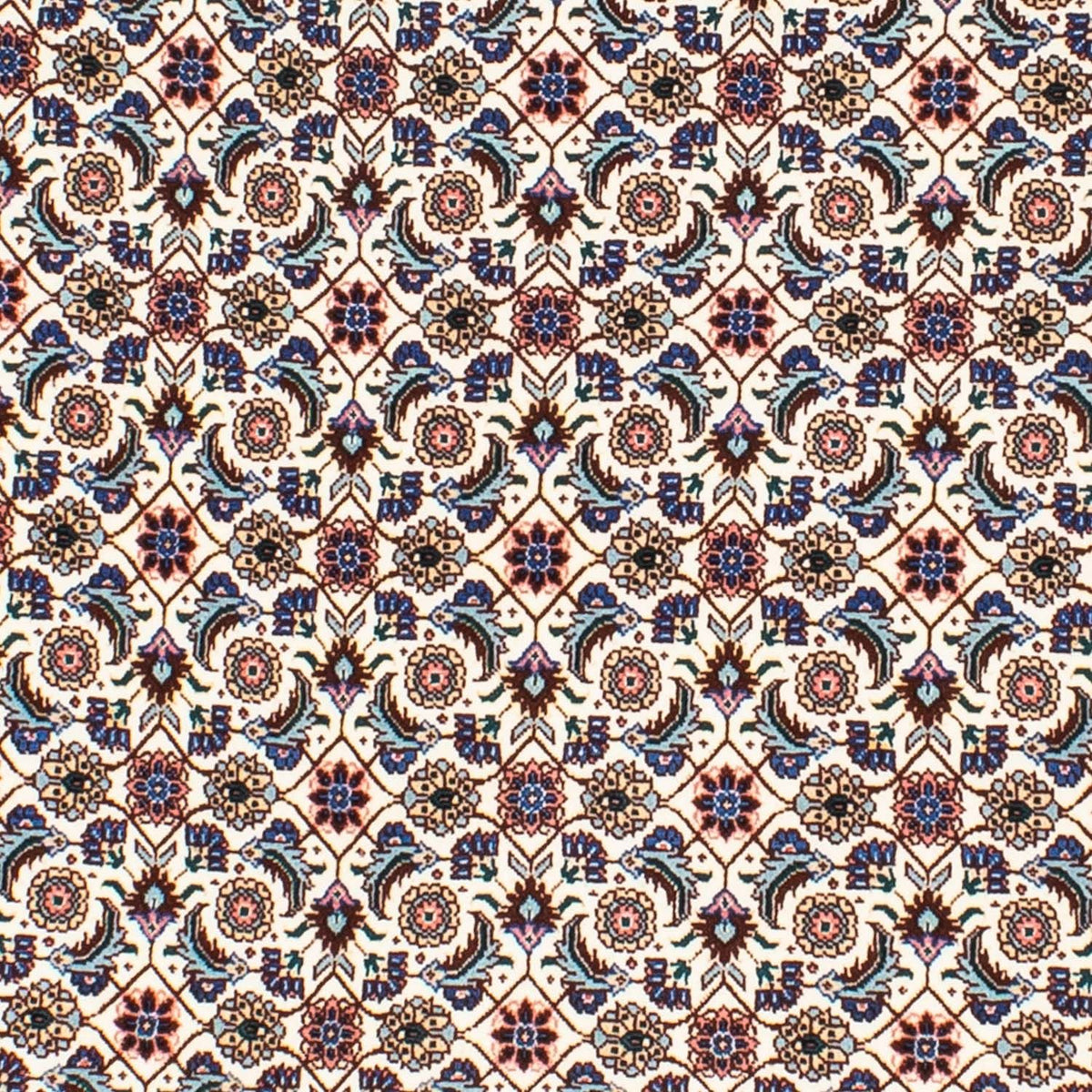 Perzisch tapijt - Tabriz - Royal rond  - 150 x 150 cm - beige