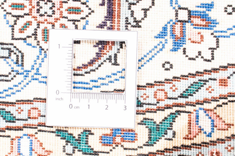 Perzisch tapijt - Tabriz - Royal rond  - 150 x 150 cm - beige