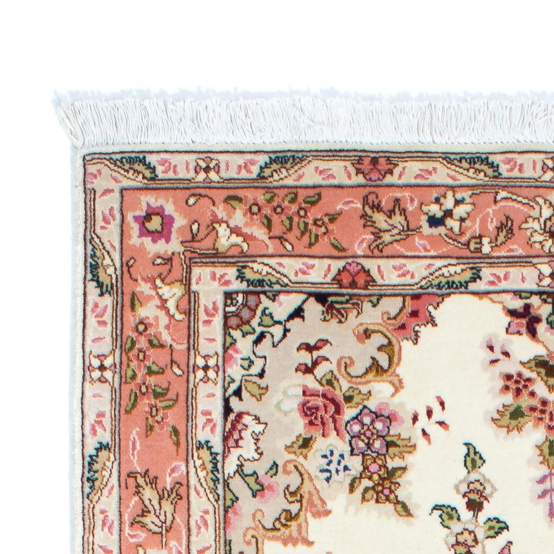 Loper Perzisch tapijt - Tabriz - Royal - 212 x 82 cm - beige
