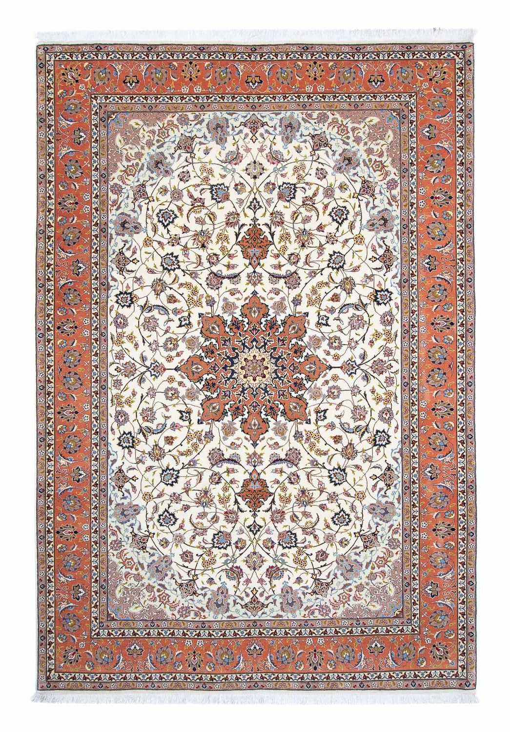 Perzisch tapijt - Tabriz - Royal - 298 x 200 cm - beige