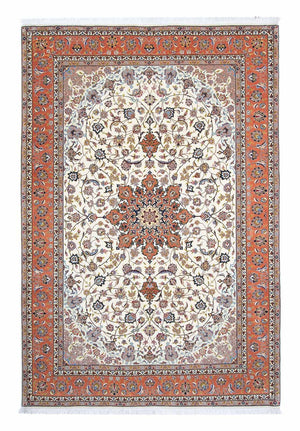 Perzisch tapijt - Tabriz - Royal - 298 x 200 cm - beige