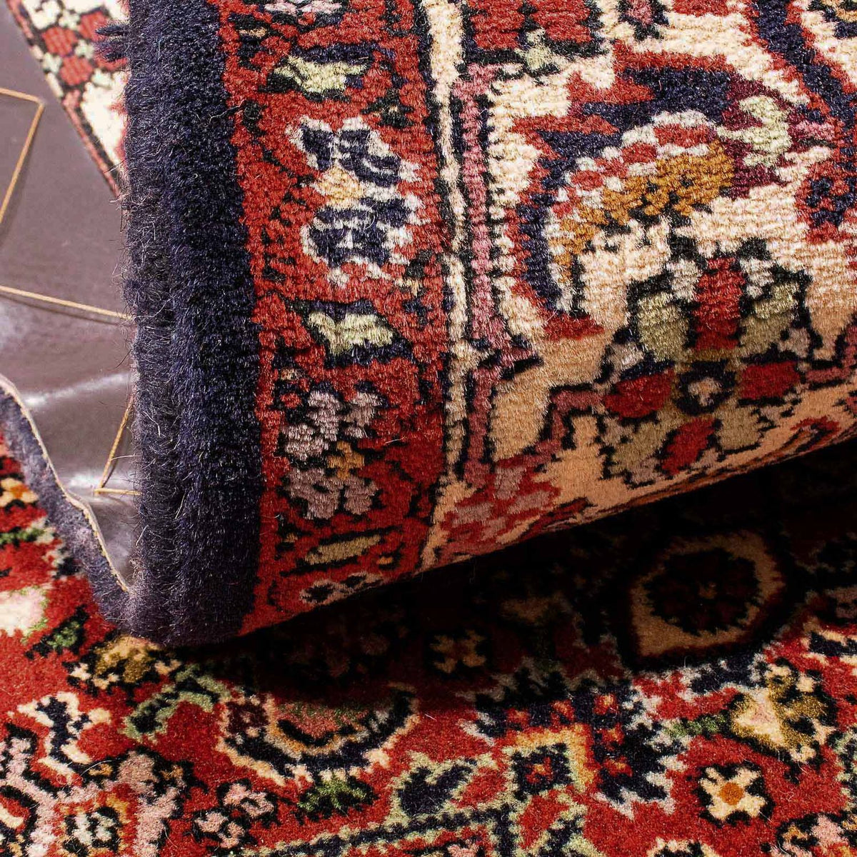 Perzisch tapijt - Bijar - 184 x 108 cm - roest